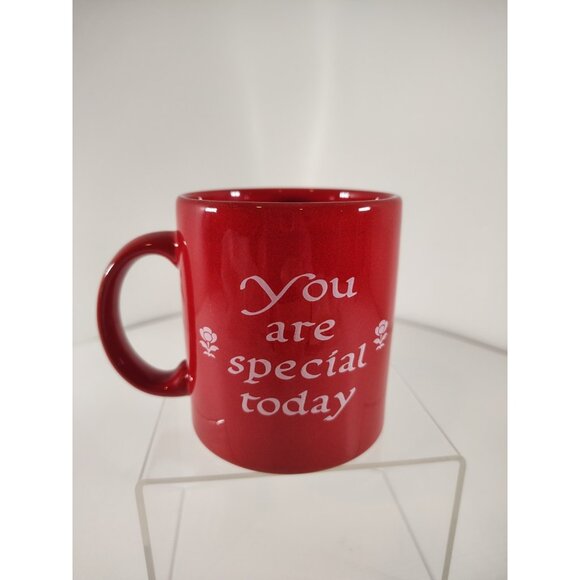 Waechtersbach You are Special Today  MOM Mug, Cherry Red, Excellent Condition - Picture 1 of 5